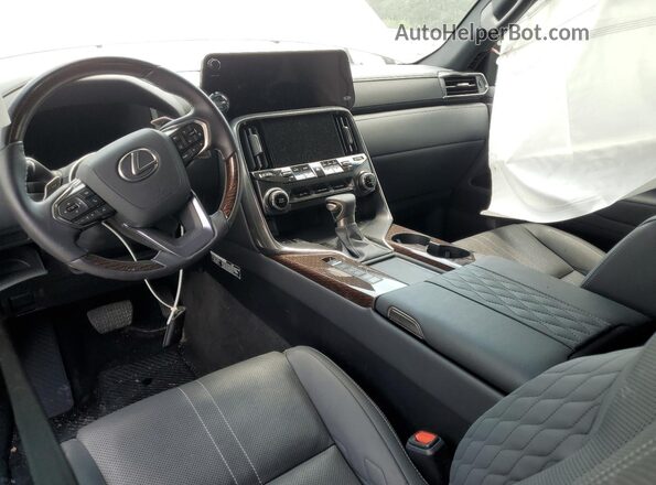 JTJLBACX2P4031319 2023 LEXUS LX Gray Widok deski rozdzielczej