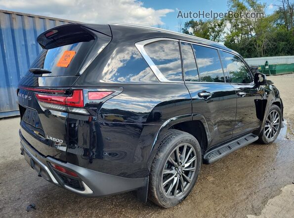 JTJMB7CX1P4023400 2023 LEXUS LX Black Հետևի աջ