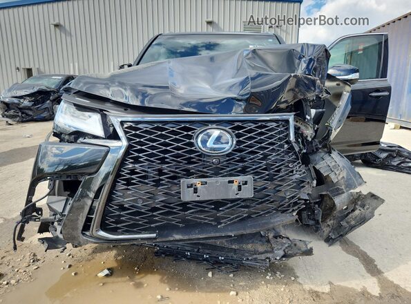JTJMB7CX1P4023400 2023 LEXUS LX Black Շարժիչի բաժամունքի տեսք