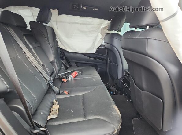 JTJMB7CX1P4023400 2023 LEXUS LX Black Սալոնի հետևի տեսք