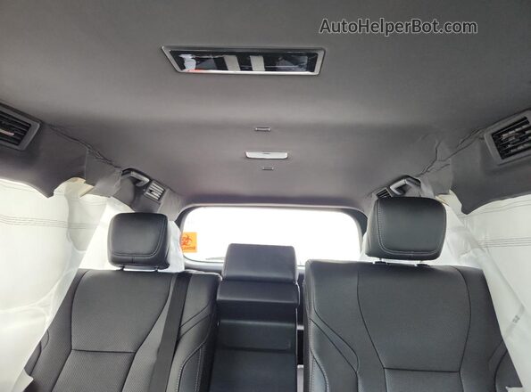 JTJMB7CX1P4023400 2023 LEXUS LX Black Հետևի նստատեղերի տեսք