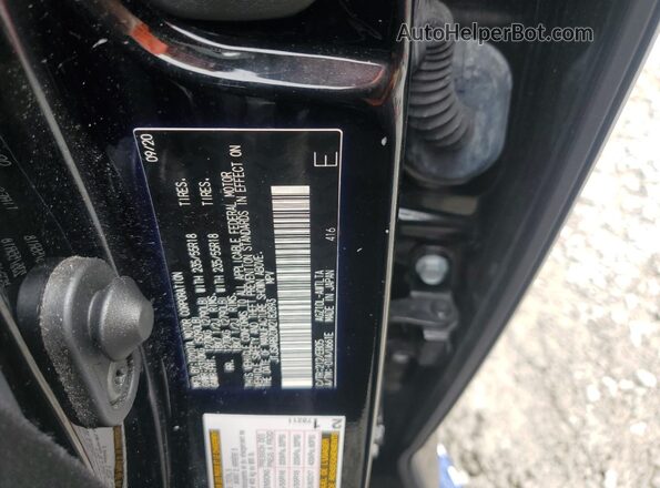 JTJSARBZ0M2182893 2021 LEXUS NX Black Вид наклейки з VIN-кодом