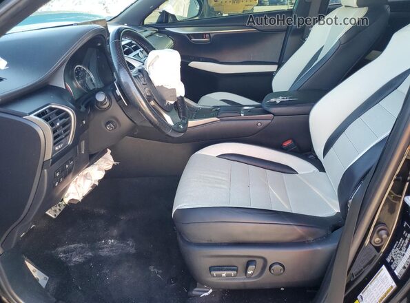 JTJSARBZ0M2182893 2021 LEXUS NX Black Вид салону спереду