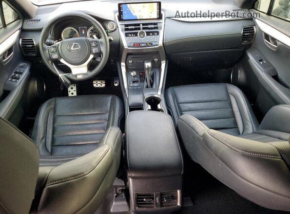 JTJSARBZ1M2197189 2021 LEXUS NX White Вид панелі приладів