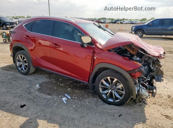 JTJSARBZ1M2203346 2021 LEXUS NX Red Առջևի աջ