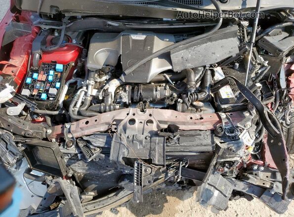JTJSARBZ1M2203346 2021 LEXUS NX Red Սալոնի հետևի տեսք