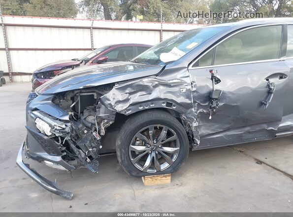 JTJSARBZ2L2170372 2020 LEXUS NX 300 Gray Widok z przodu
