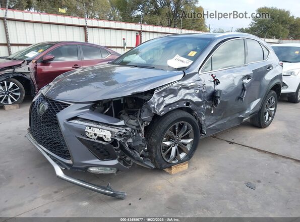 JTJSARBZ2L2170372 2020 LEXUS NX 300 Gray Przód lewy