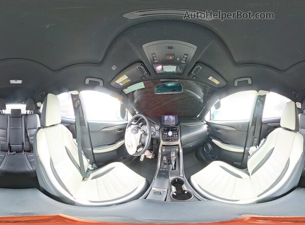 JTJSARBZ2M2190171 2021 LEXUS NX White Vista interior de 360 grados
