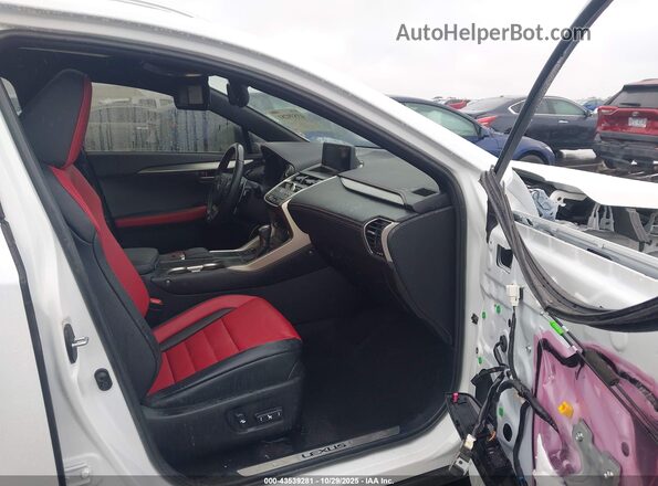JTJSARBZ3M2201873 2021 LEXUS NX 300 White Widok wnętrza z przodu