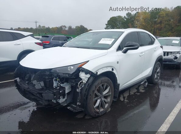 JTJSARBZ3M2201873 2021 LEXUS NX 300 White Przód lewy
