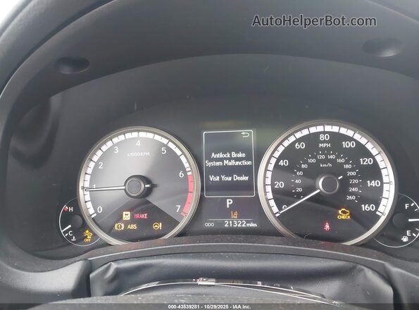 JTJSARBZ3M2201873 2021 LEXUS NX 300 White Widok tylnych siedzeń