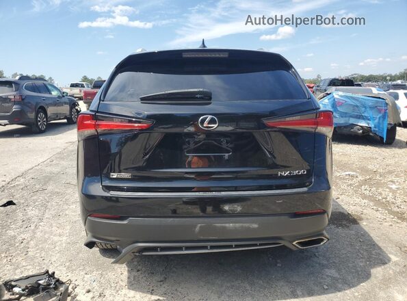 JTJSARBZ3M2203302 2021 LEXUS NX Black Вид ззаду