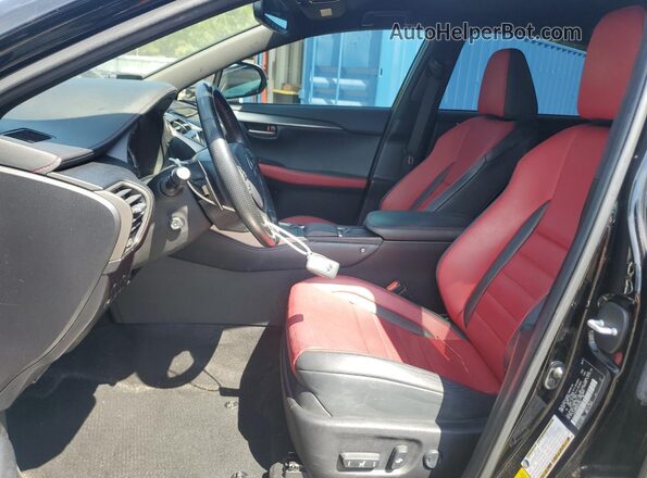 JTJSARBZ3M2203302 2021 LEXUS NX Black Вид салону спереду