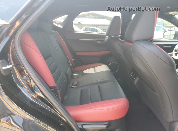 JTJSARBZ3M2203302 2021 LEXUS NX Black Вид задньої частини салону