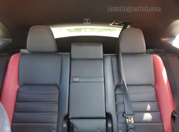 JTJSARBZ3M2203302 2021 LEXUS NX Black Вид задніх сидінь
