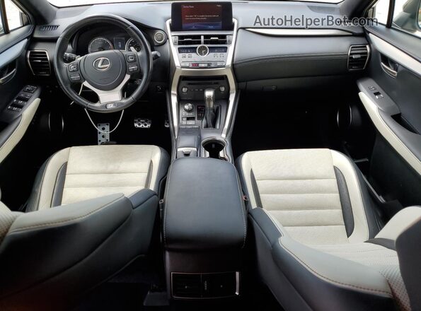 JTJSARBZ7M2189906 2021 LEXUS NX White Вид панелі приладів