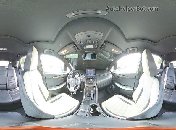 JTJSARBZ7M2189906 2021 LEXUS NX White Панорамний вид салону 360°