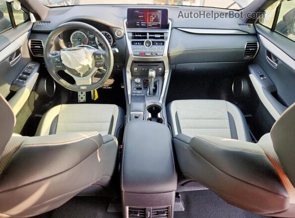 JTJSARBZ9M2195318 2021 LEXUS NX Black Widok deski rozdzielczej