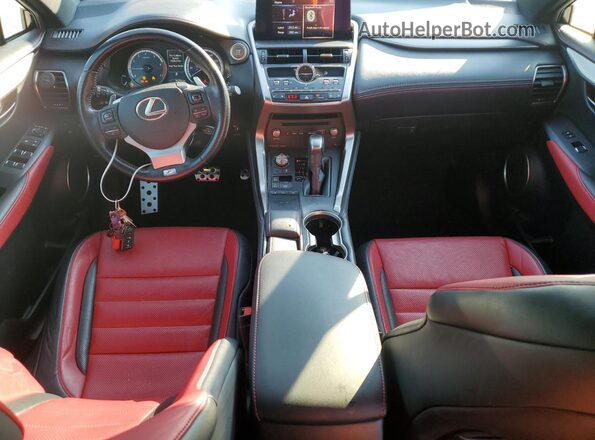 JTJSARDZ1L5002136 2020 LEXUS NX Black წინა პანელის ხედი
