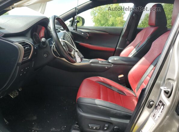 JTJSARDZ1M2246159 2021 LEXUS NX Silver Widok wnętrza z przodu