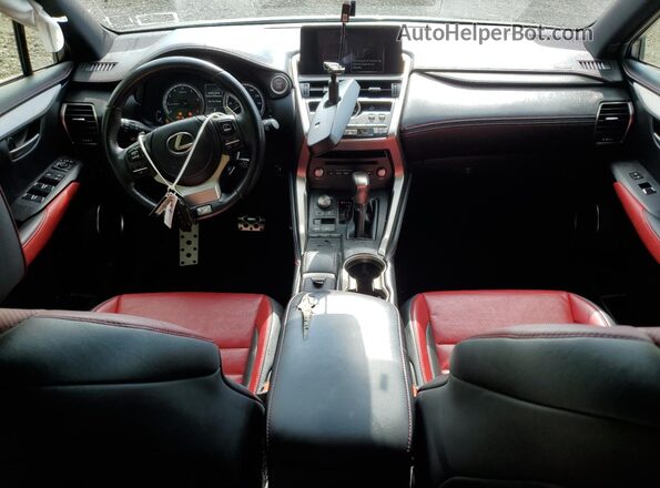 JTJSARDZ1M2246159 2021 LEXUS NX Silver Widok deski rozdzielczej