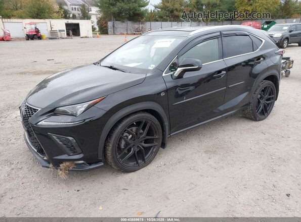 JTJSARDZ2M2238555 2021 LEXUS NX 300 Black წინა მარცხენა ხედი სამი მეოთხედიდან