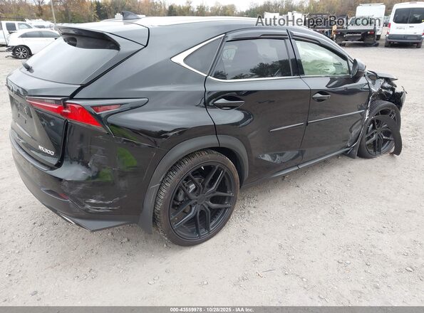 JTJSARDZ2M2238555 2021 LEXUS NX 300 Black უკანა მარჯვენა