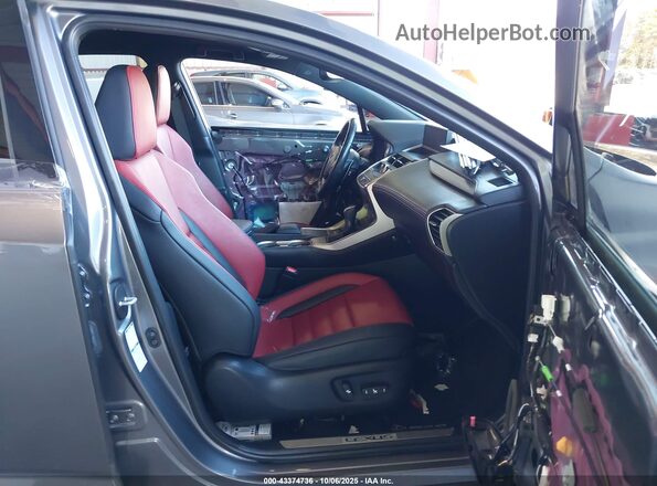 JTJSARDZ2M2261866 2021 LEXUS NX 300 Gray წინა სალონის ხედი