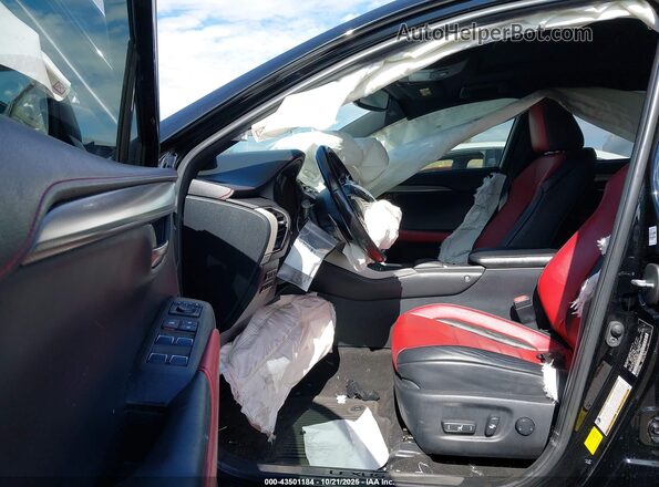 JTJSARDZXL5010283 2020 LEXUS NX 300 Black Widok wnętrza z przodu