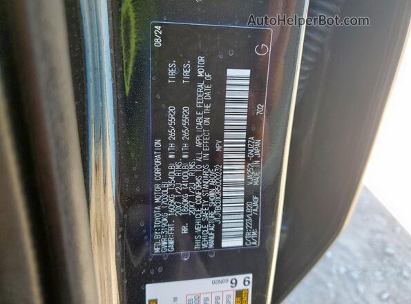 JTJTBCDX2R5020232 2024 LEXUS GX Black Вид наклейки з VIN-кодом