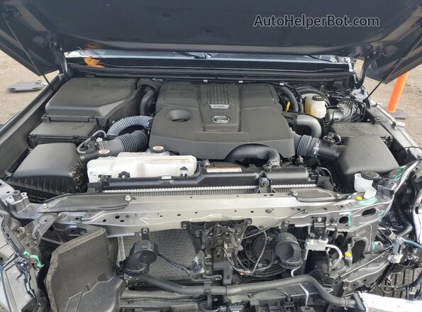 JTJVBCDX4R5007541 2024 LEXUS GX Gray Vista del compartimento del motor