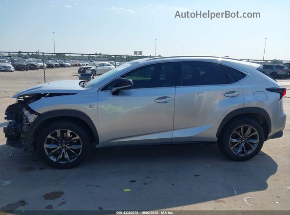 JTJYARBZ2J2107571 2018 LEXUS NX 300 Silver 