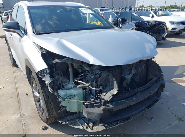 JTJYARBZ2J2107571 2018 LEXUS NX 300 Silver Front view