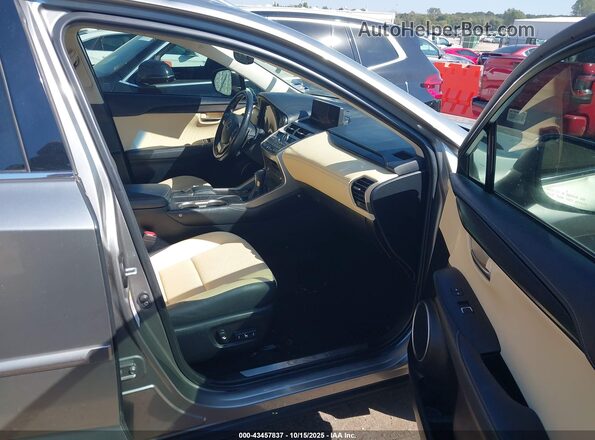 JTJYARBZ2J2112673 2018 LEXUS NX 300 Gray Widok wnętrza z przodu