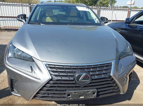 JTJYARBZ2J2112673 2018 LEXUS NX 300 Gray Widok z przodu