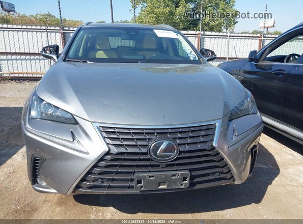 JTJYARBZ2J2112673 2018 LEXUS NX 300 Gray Widok zestawu wskaźników
