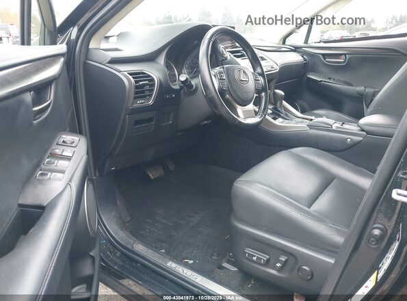 JTJYARBZ2K2127224 2019 LEXUS NX 300 Black Vista interior delantera