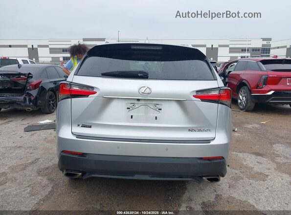 JTJYARBZ5G2029862 2016 LEXUS NX 200T Silver 