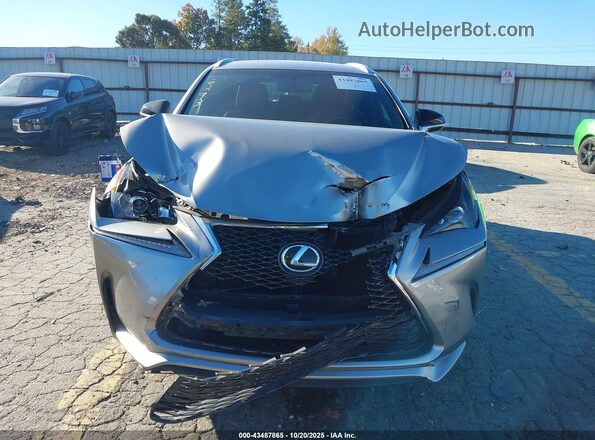 JTJYARBZXH2066293 2017 LEXUS NX 200T Gray Вид задньої частини салону