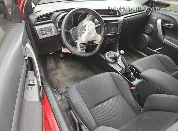 JTKJF5C72GJ026038 2016 TOYOTA SCION Burgundy Widok deski rozdzielczej