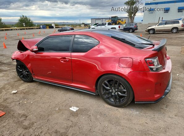 JTKJF5C72GJ026038 2016 TOYOTA SCION Burgundy Tył lewy