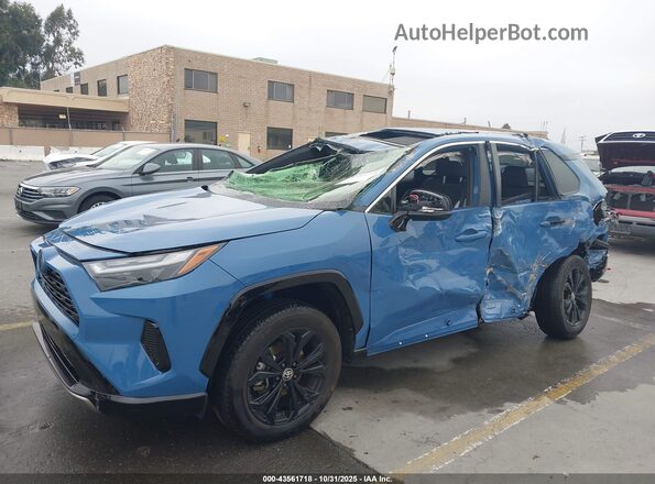 JTM16RFV3PD544697 2023 TOYOTA RAV4 HYBRID Blue წინა ხედი