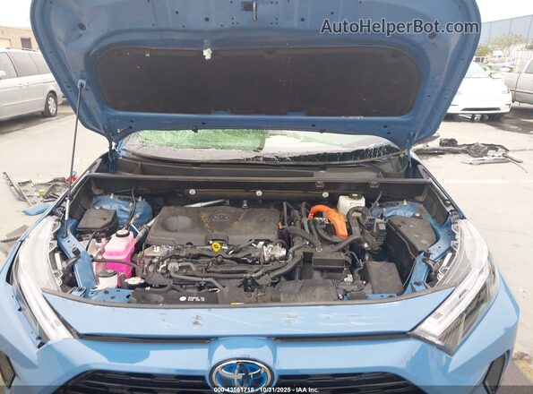 JTM16RFV3PD544697 2023 TOYOTA RAV4 HYBRID Blue უკანა ხედი