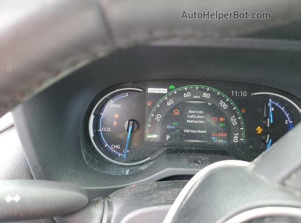 JTM16RFV7PD079762 2023 TOYOTA RAV4 Синий Вид щитка приборов