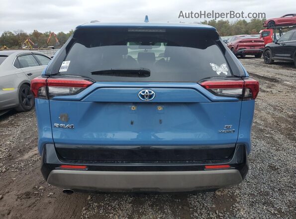JTM16RFV7PD079762 2023 TOYOTA RAV4 Синий Вид сзади