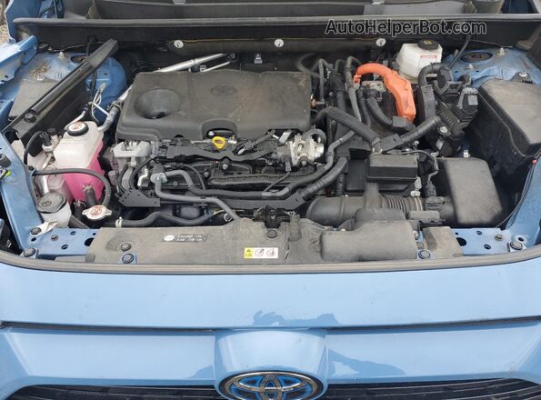 JTM16RFV7PD079762 2023 TOYOTA RAV4 Синий Вид подкапотного пространства