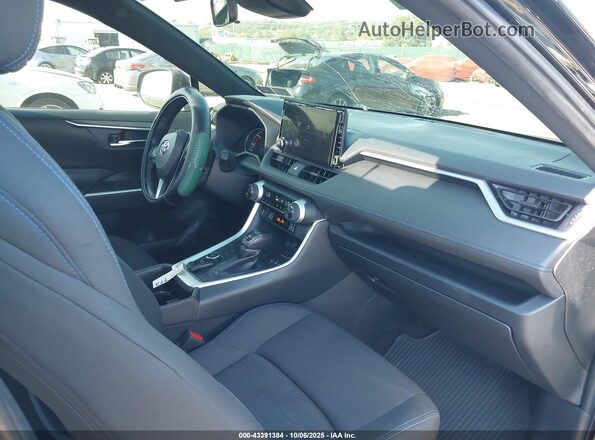 JTM16RFV7PD115031 2023 TOYOTA RAV4 HYBRID Black Widok wnętrza z przodu