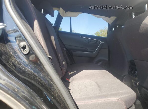 JTMAB3FV0MD065903 2021 TOYOTA RAV4 Black უკანა სალონის ხედი