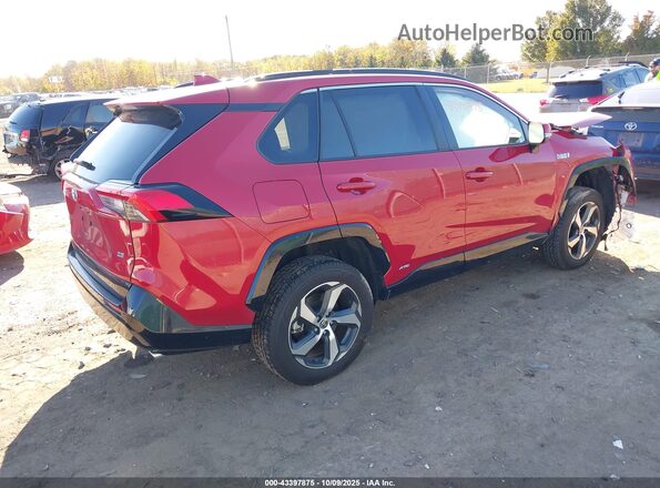 JTMAB3FV0ND091287 2022 TOYOTA RAV4 PRIME Красный Задняя правая четверть